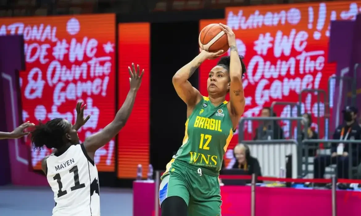 seleção feminina de basquete, Pré-Mundial 2026, Damiris Dantas em destaque - Brasil derrota Sudão do Sul em 12/03/2026