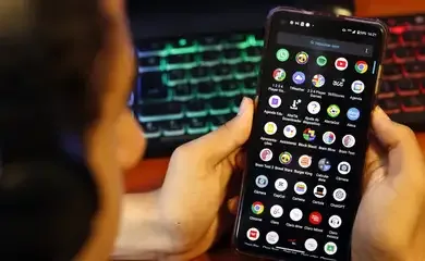 Brasília (DF), 27/01/2025 - Crianças com perfil aberto em redes sociais. Ian Fernandes de Alencar. Foto: Bruno Peres/Agência Brasil