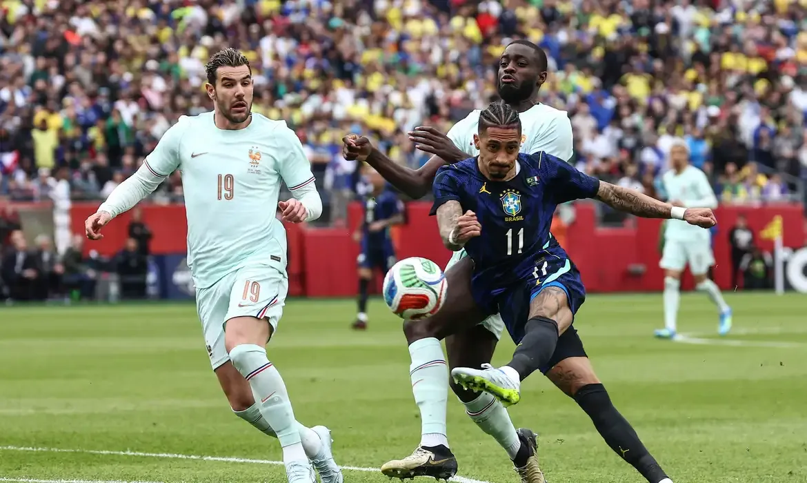 Winslow Townson-Imagn Images/Direitos Reservados brasil, frança, amistoso, seleção